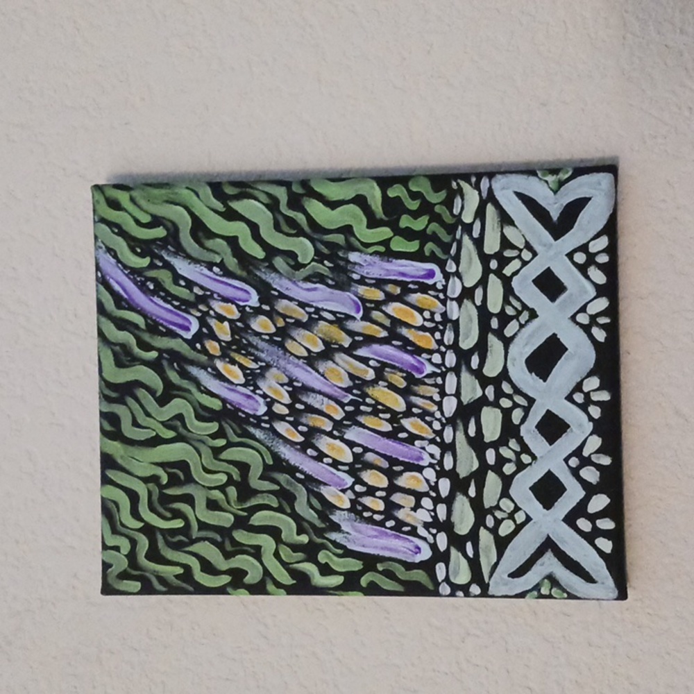 Abstract Handpainted Artwork - Picture 5 of 8